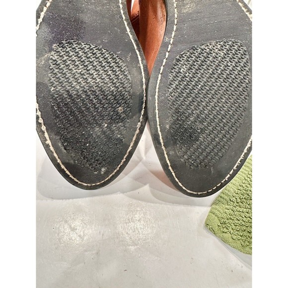 Cowboy Work Boots Leather MADE IN USA Sz 9 Oil & Chemical Resistant Soles - Picture 15 of 16